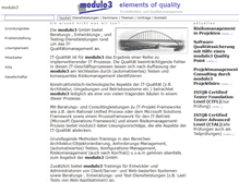 Tablet Screenshot of modulo3.de